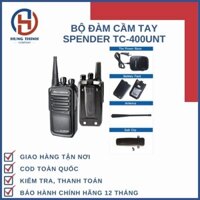 Bộ Đàm Spender TC 400UNT | Bộ đàm chính hãng | Bảo hành 24 tháng | Đầy đủ CO-CQ