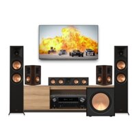 Bộ Dàn Âm Thanh Xem Phim 5.1 HD-AT10 (Denon AVR-X2700H, Klipsch RP-6000F II, RP-404C II, RP-502S II, R-121SW)