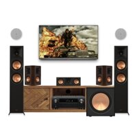 Bộ dàn âm thanh xem phim Dolby Atmos 5.1.2 HD-AT11 (Denon AVC X4700H, Klipsch RP-6000F II, RP-500C II, RP-502S II, R-121SW, Atmos Piega in-ceiling 5.25)