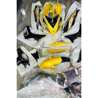 Bộ Dàn áo nhựa Exciter 2010 vàng đen có tem Rc