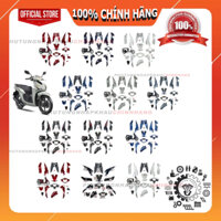 Bộ dàn áo Vision 110 2021 - 2024 các màu zin chính hãng Honda, Bộ vỏ nhựa màu Vision K2C 2022 2023