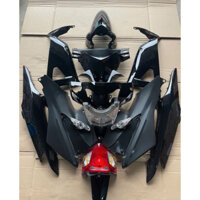 Bộ dàn áo Wave Rsx FI 2014 màu đen bóng