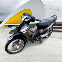 Bộ dàn áo Wave S100 / RS - Alpha đời 2006 đến 2016 màu Đen Ghi Xám - nhựa nguyên sinh ABS