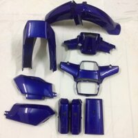 Bộ Dàn áo xe Dream 2 - Dream Việt - Thái  màu Xanh GP -  nhựa ABS loại 1