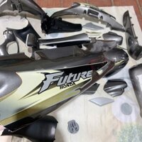 Bộ dàn áo xe Future 1 màu Xám Ghi- nhựa ABS loại 1