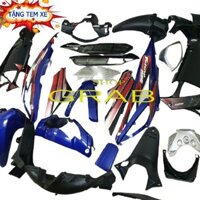 Bộ dàn áo xe FUTURE NEO nhựa ABS màu Xanh Tím Than - [TẶNG TEM XE]-SPG-DGFuNeo