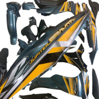 Bộ Dàn áo xe Jupiter Gravita màu XANH ĐÁ [ Tặng Tem ]- nhựa nguyên sinh ABS loại 1