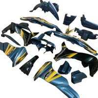 Bộ dàn áo xe Jupiter Gravita  màu XANH ĐÁ ( Tặng Tem ) nhựa nguyên sinh ABS LOẠI TỐT