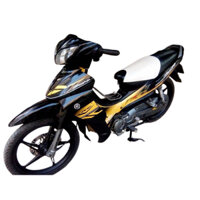Bộ dàn áo xe Jupiter Gravita Pha  Mắt Cáo màu Đen Vàng - Jupiter MX  nhựa trắng nguyên sinh