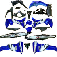 Bộ dàn áo xe Jupiter Gravita -Jupiter MX -màu Xanh Đen - nhựa ABS LOẠI ĐẸP