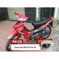 Bộ dàn áo xe Jupiter V màu Đỏ - phanh CƠ, nhựa ABS nguyên sinh cáo cấp - Tặng ngay đồng hồ đo tốc độ