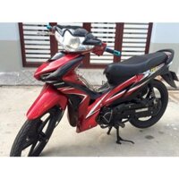 Bộ dàn áo xe Wave RSX 110 đời 2010 - 2012 nhựa nguyên sinh ABS Màu Đỏ Đen