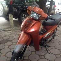 Bộ dàn áo xe Wave Thái. Wave ZX, WAVE anpha - wave 110 đời 2002-2006, Nhựa nguyên sinh ABS màu Cam