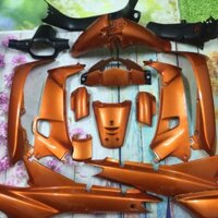 Bộ dàn áo xe Wave ZX - Wave anpha cũ - Wave 110 đời 1997 đến 2006 màu CAM