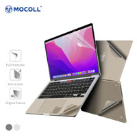 Bộ Dán Full dành cho MacBook Air M2 MOCOLL 5 In 1 Diamond Series - Hàng Nhập Khẩu - STARLIGHT