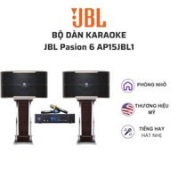 Bộ dàn karaoke chính hãng JBL Pasion 6 AP15JBL1, chuyên phòng nhỏ, chung cư, gọn gàng, tiếng hay