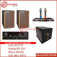Bộ dàn Karaoke gia đình chuẩn M001