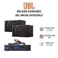 Bộ dàn karaoke JBL MK08 AP20JBL2, chuyên phòng nhỏ, chung cư, gọn gàng, tiếng hay
