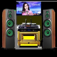 Bộ Dàn Karaoke TH07 Loa PARAMAX F2500 + Đẩy KA 5000 +Vang Số DK1000 +Micro Db450ii