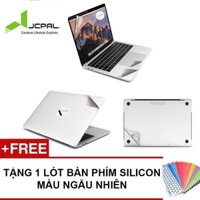 Bộ Dán Macbook chính hãng JCPAL 5 In 1 Silver - (Đủ Dòng)