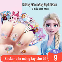 Bộ dán móng tay, ticker 3D cho trẻ em