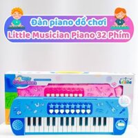 Bộ đàn piano đồ chơi 32 phím thiết kế loa to, rõ ràng, âm thanh tốt kèm micro giúp bé phát triển tư duy âm nhạc