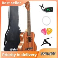 Bộ đàn Ukulele Hòa Nhạc 23 Inch Mahogany 4 Dây Đàn Guitar Mini Hawaii Có Túi Dành Cho Người Mới Bắt Đầu Nhạc Cụ