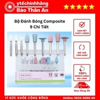 Bộ Đánh Bóng Composite 9 Chi Tiết