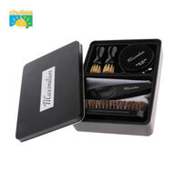 Bộ đánh bóng giày 8 mảnh với bàn chải đánh giày vải làm sạch