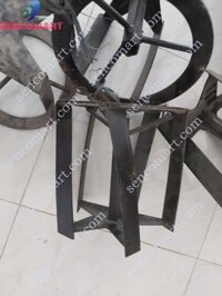 Bộ đánh cỏ lắp máy xới đất đa năng, bộ xạc cỏ lắp máy cày bừa chạy xăng chạy dầu