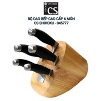 BỘ DAO BẾP 6 MÓN CAO CẤP _ CS SHIKOKU - 045777
