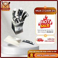 Bộ Dao Bếp Đức 7 Món – Sắc Bén, Sang Trọng, Thép Không Gỉ Nhập Khẩu Cao Cấp