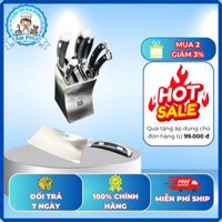 Bộ Dao Bếp Đức 7 Món – Thép Không Gỉ Nhập Khẩu, Sắc Bén, Sang Trọng