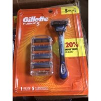 Bộ dao cạo râu Gillette FUSION5 1dao 5lưỡi