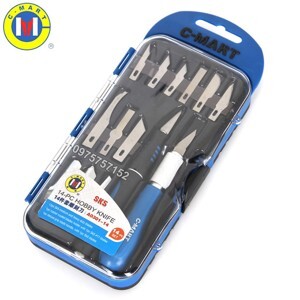 Bộ dao đa năng 14 chi tiết C-Mart A0301