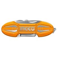 Bộ dao đa năng bỏ túi 15 trong 1 INGCO HMFK8158 dao sinh tồn cắt gọt khui nước ngọt cưa gỗ dũa móng tay vặn ốc CBQs