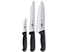 Bộ Dao Đầu Bếp 3 Món Victorinox 5.1053.3-X3 Cán Đen        – Cheflink
