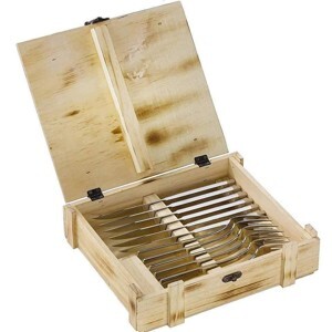Bộ dao dĩa Zwilling Steak - 12 món, hộp gỗ