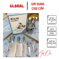 Bộ dao kéo 7 món cao cấp Global Yoshikin Nhật Bản
