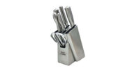 Bộ dao, kéo và thanh liếc 7 món nhà bếp cao cấp Global Yoshikin Nhật Bản - Hàng Gift Set