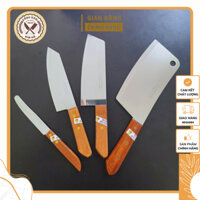 Bộ dao Kiwi Thailand Inox sắc bén ,Bộ dao kéo dao thái kèm dao chặt bảo hành 12 tháng- Tổng kho gia dụng Kim Hà