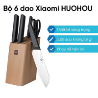 Bộ dao làm bếp bằng thép không gỉ Xiaomi Huohou HU0057