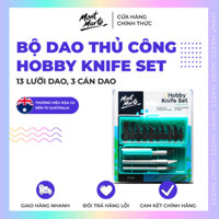 Bộ dao làm đồ thủ công 13 món - Hobby Knife 13pc Mont Marte