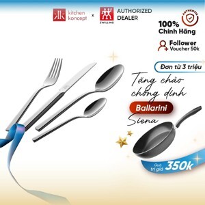 Bộ dao muỗng nĩa King ZWILLING - 16 Món