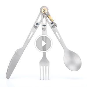 Bộ dao muỗng Titanium Keith Ti5310