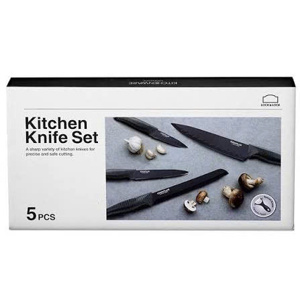 Bộ dao nhà bếp 5 món Cookplus Lock&Lock CKK101S5BLK