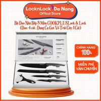 Bộ dao nhà bếp 5 món COOKPLUS LocknLock CKK101S5BLK CKK103S6 CKK104S4 LocknLock Da Nang