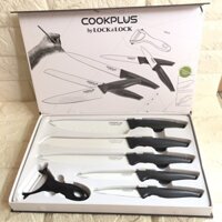 Bộ dao nhà bếp 6 món: 5 dao, 1 dụng cụ gọt vỏ trái cây - CKK101S01
