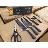 Bộ Dao Nhà Bếp 6 Món SHARP KNIFE (Fullbox)