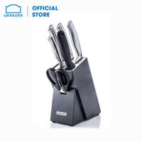 Bộ dao nhà bếp 7 món bằng thép không gỉ Lock&Lock CKK301